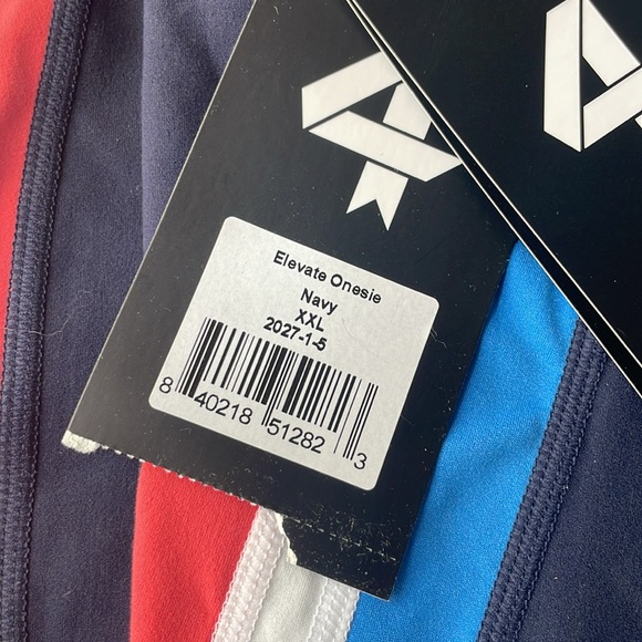 NWT Fourlaps Elevate Onesie Navy Size XXL - Picture 8 of 9